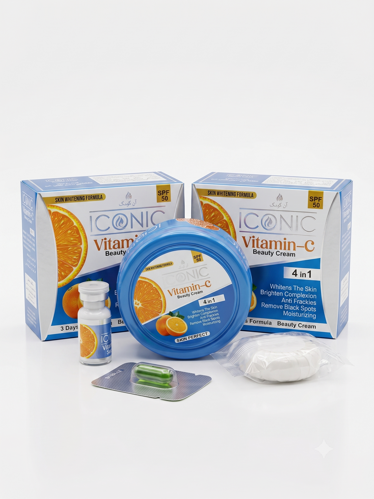 2 Iconic Vitamin-C Cream Skin Collection