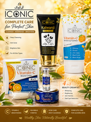 Kalwanji & Rice Face Wash + Vitamin C 4-in-1 Beauty Cream Kit
